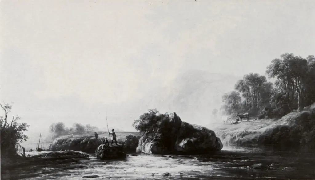 Tennant, John F. , Fishing in the Derwent