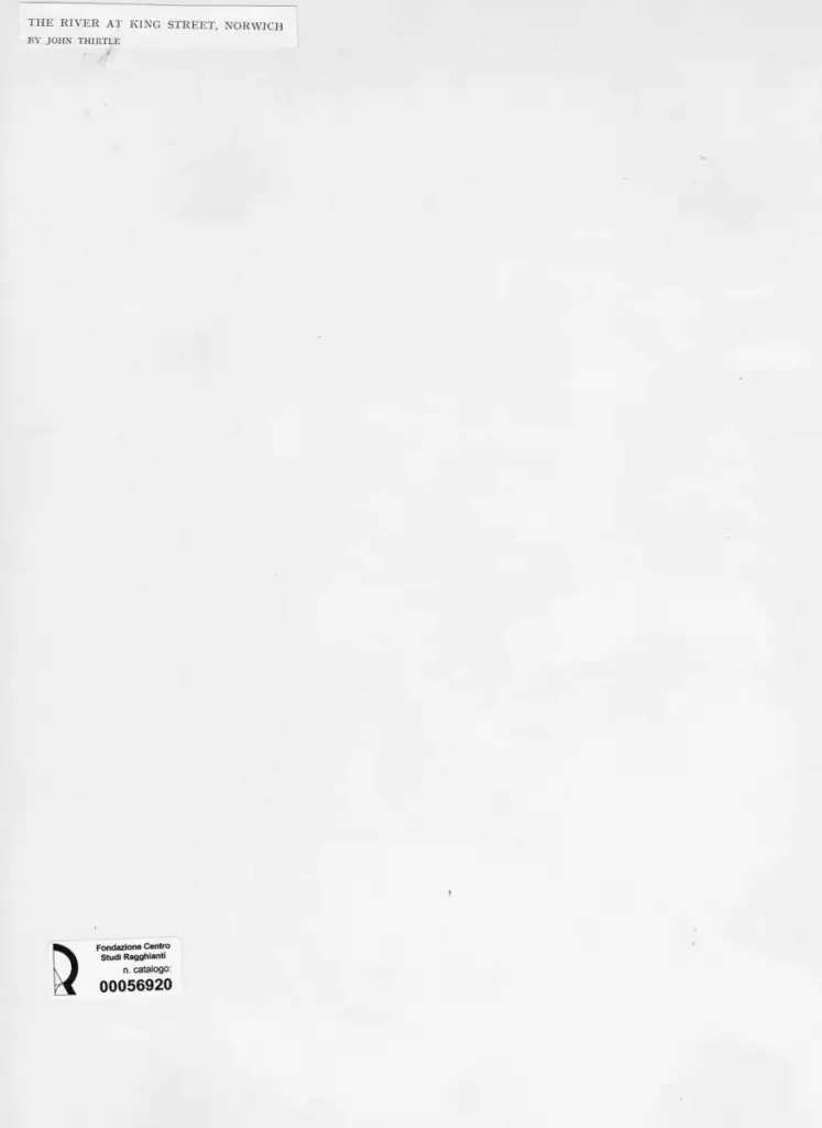 Anonimo , Thirtle, John - sec. XVIII/ XIX - The River at King Street, Norwich , retro