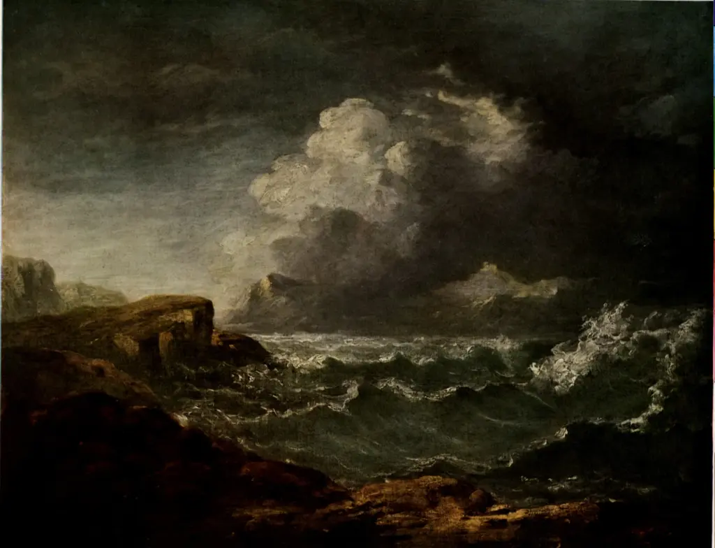 Thomson, John , Storm on a Scottish Loch
