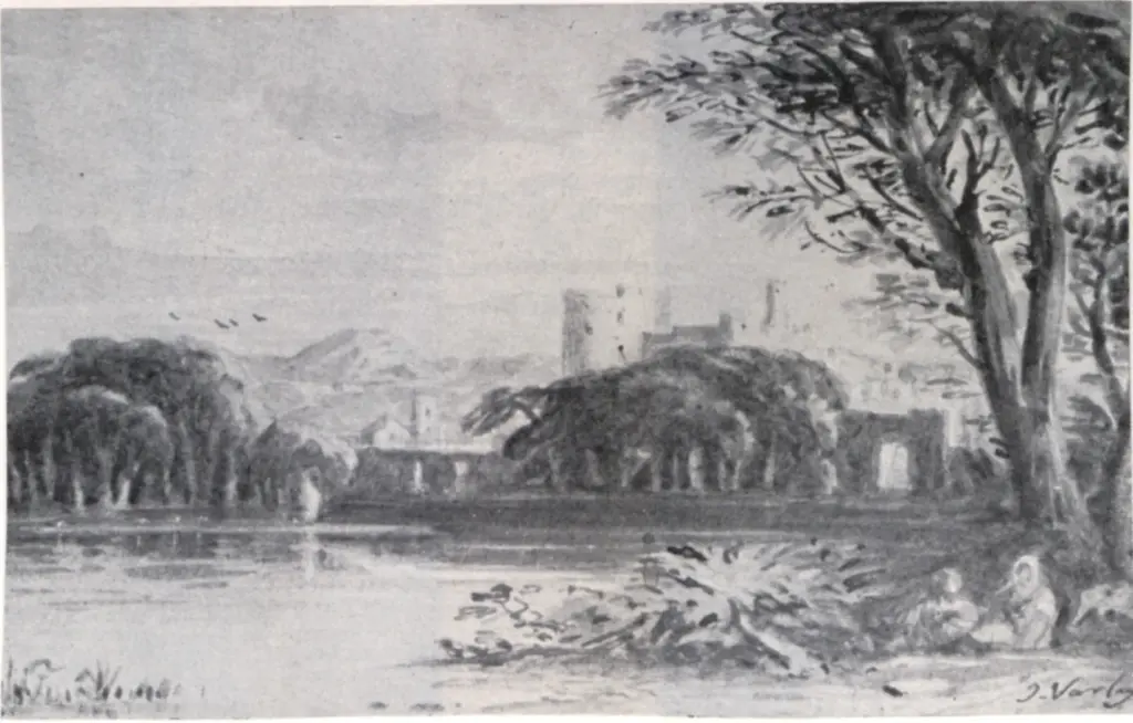 Anonimo , Varley, John - sec. XIX - Paesaggio , fronte