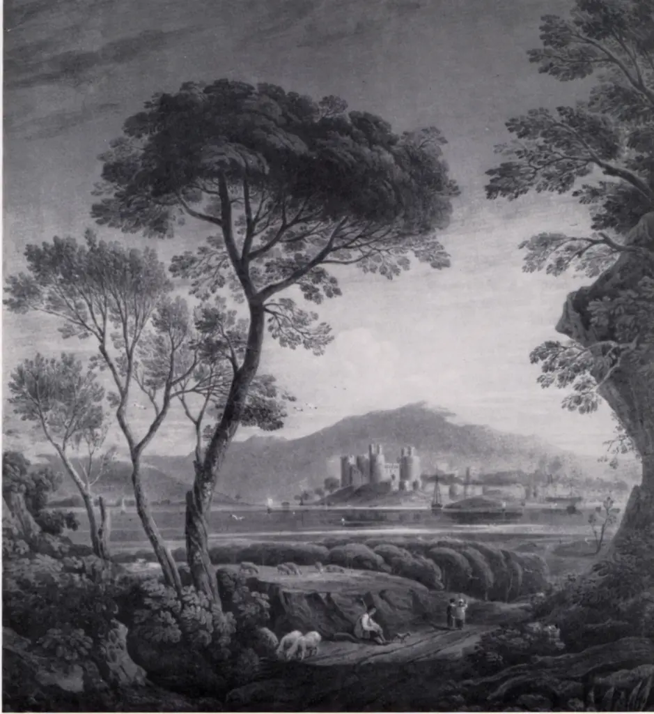 Anonimo , Varley, John - sec. XIX - Conway Castle , fronte