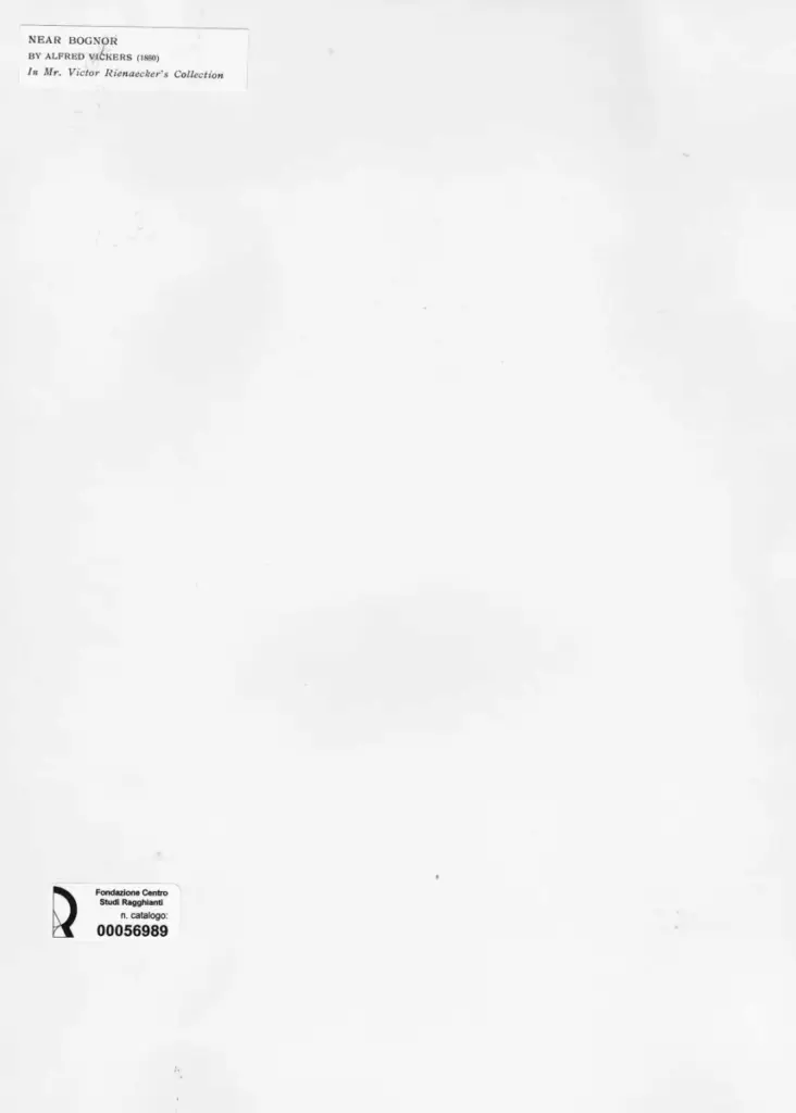 Anonimo , Vickers, Alfred - sec. XIX - Near Bognor , retro