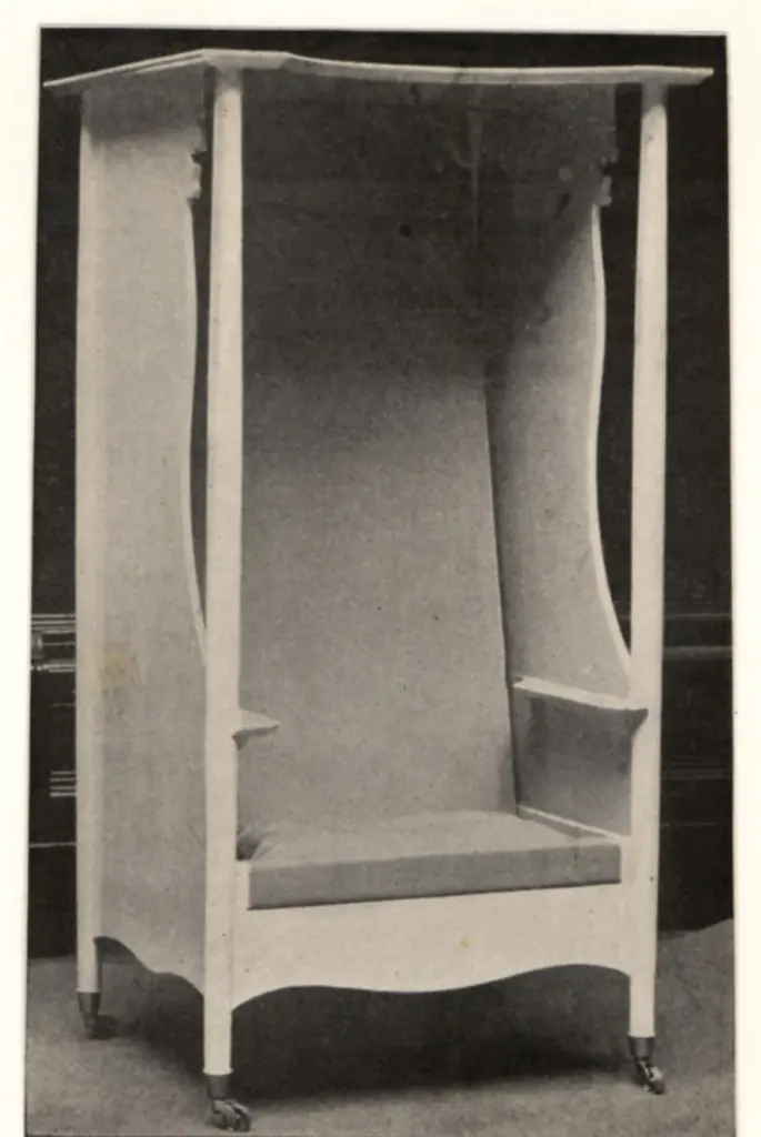 Anonimo , Voysey, Charles Francis Annesley - sec. XIX - Sedia , fronte