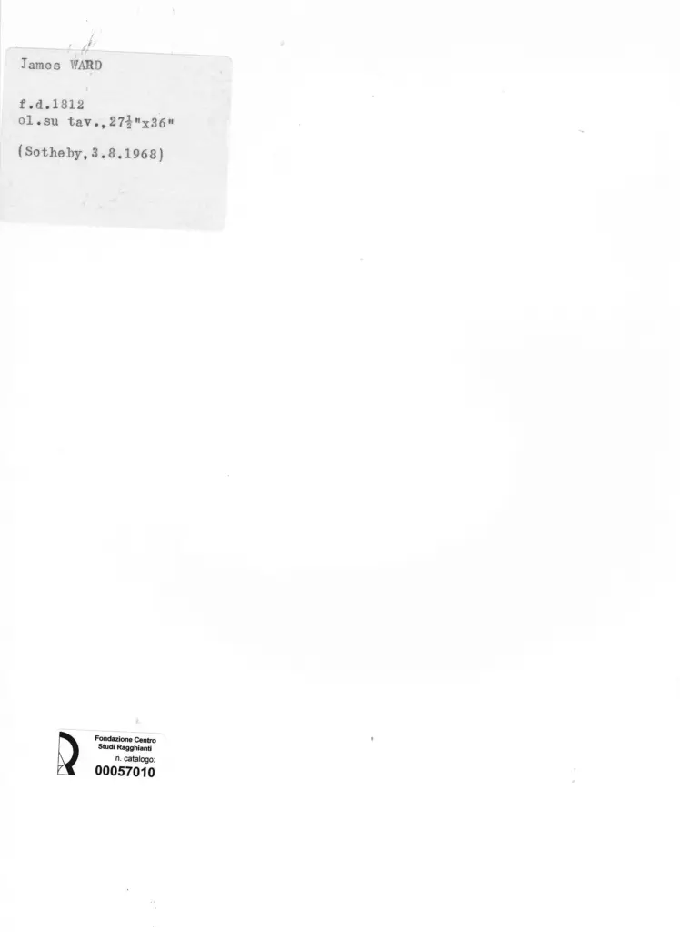 Anonimo , Ward, James - sec. XIX - Barboncino nero , retro