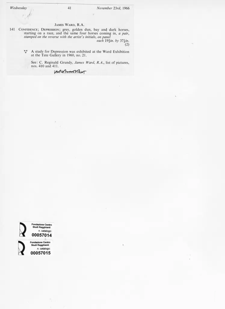 Anonimo , Ward, James - sec. XVIII/ XIX - Depression , retro