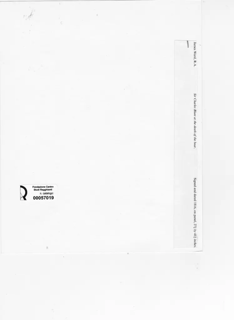 Anonimo , Ward, James - sec. XIX - Sir Charles Blunt at the Death of the Boar , retro