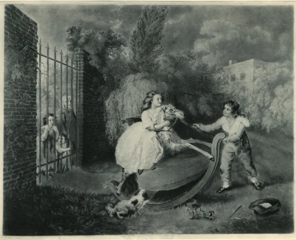 Anonimo , Ward, James - sec. XVIII - Rocking Horse , fronte