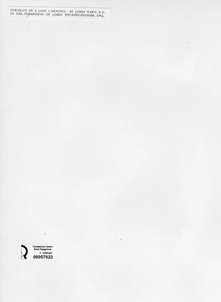 Anonimo , Ward, James - sec. XVIII/ XIX - Portrait of Lady Unknown , retro