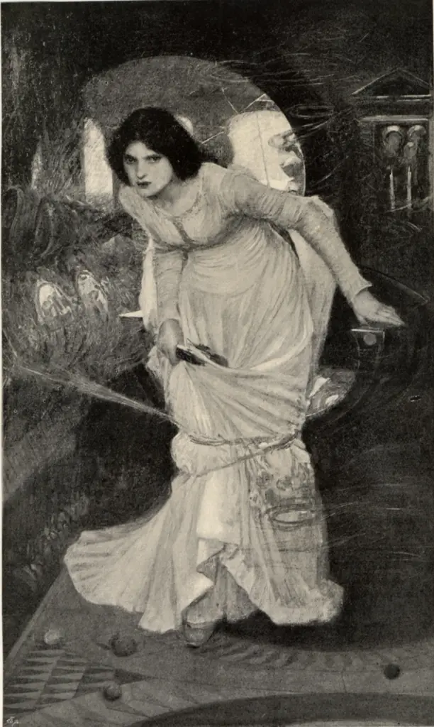 Waterhouse, John William , The Lady of Shallott
