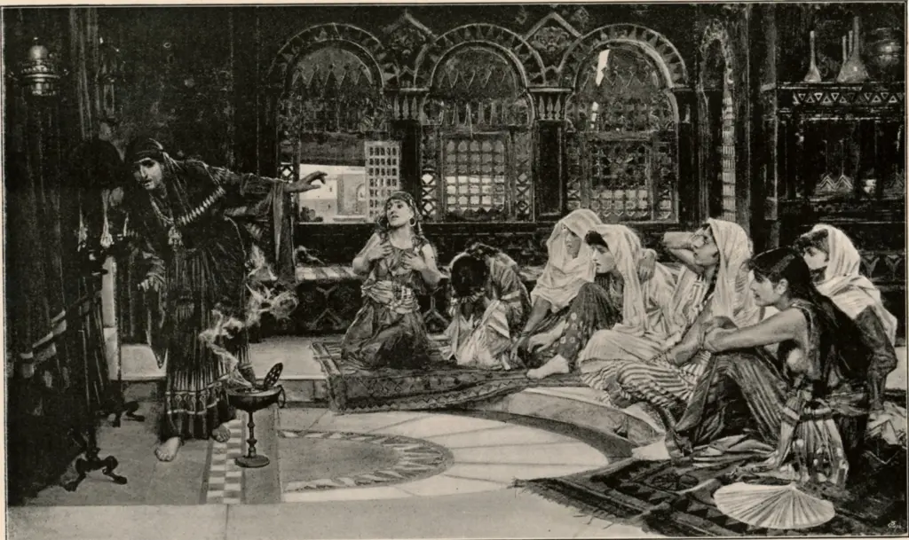 Anonimo , Waterhouse, John William - sec. XIX - Consulting the Oracle , fronte