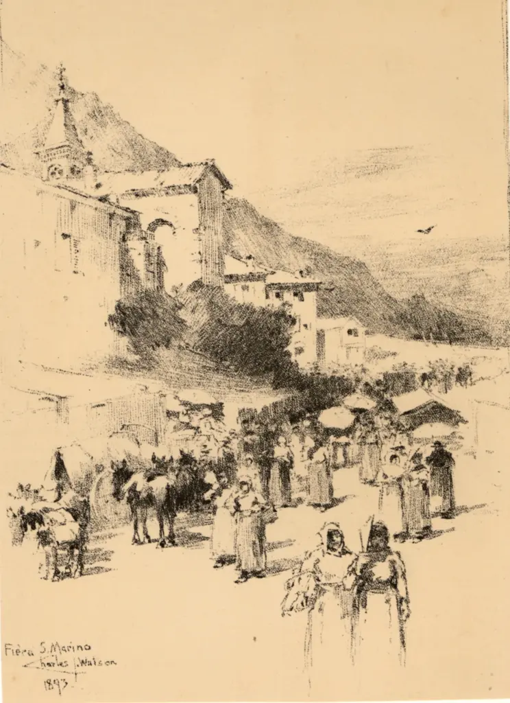 Watson, Charles J. , Fiera a San Marino