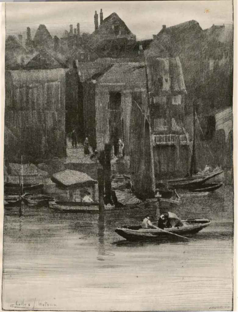 Watson, Charles J. , Barche lungo il fiume