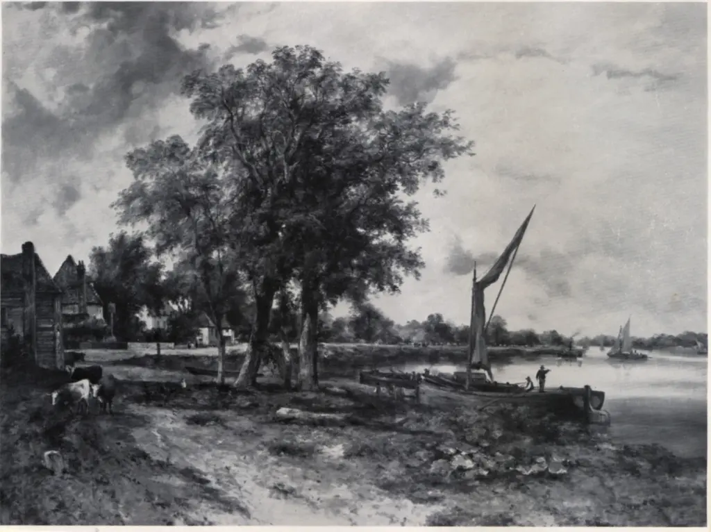 Anonimo , Watts, Frederick William - sec. XIX - The upper reaches of the Thames , fronte