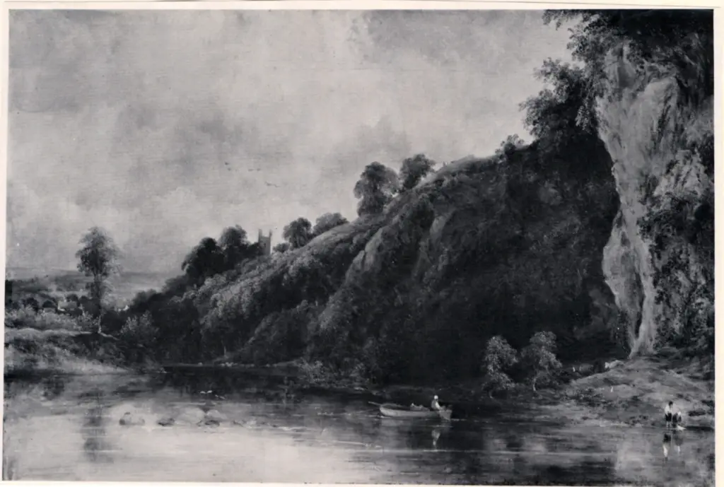 Anonimo , Watts, Frederick William - sec. XIX - A River Gorge in Summer