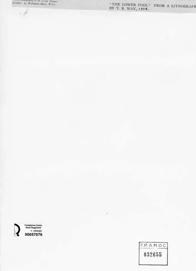 Anonimo , Way, Thomas Robert - sec. XIX - The Lower Pool , retro