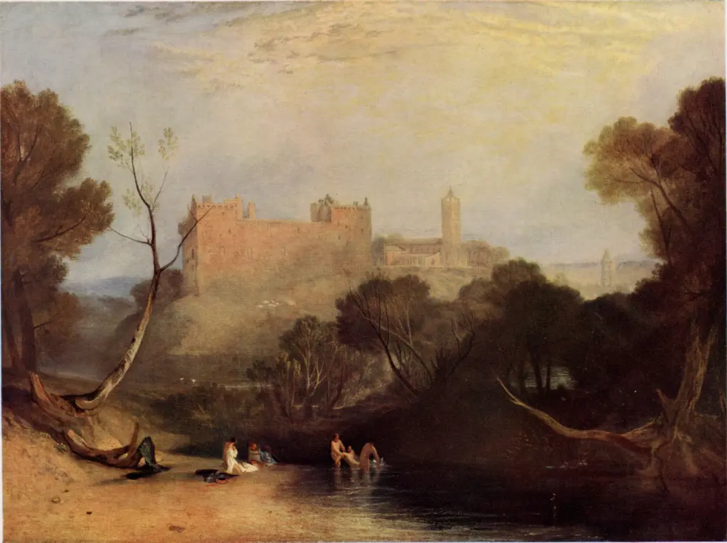 Anonimo , Turner, Joseph Mallord William - sec. XVIII/ XIX - Linlithow Palace