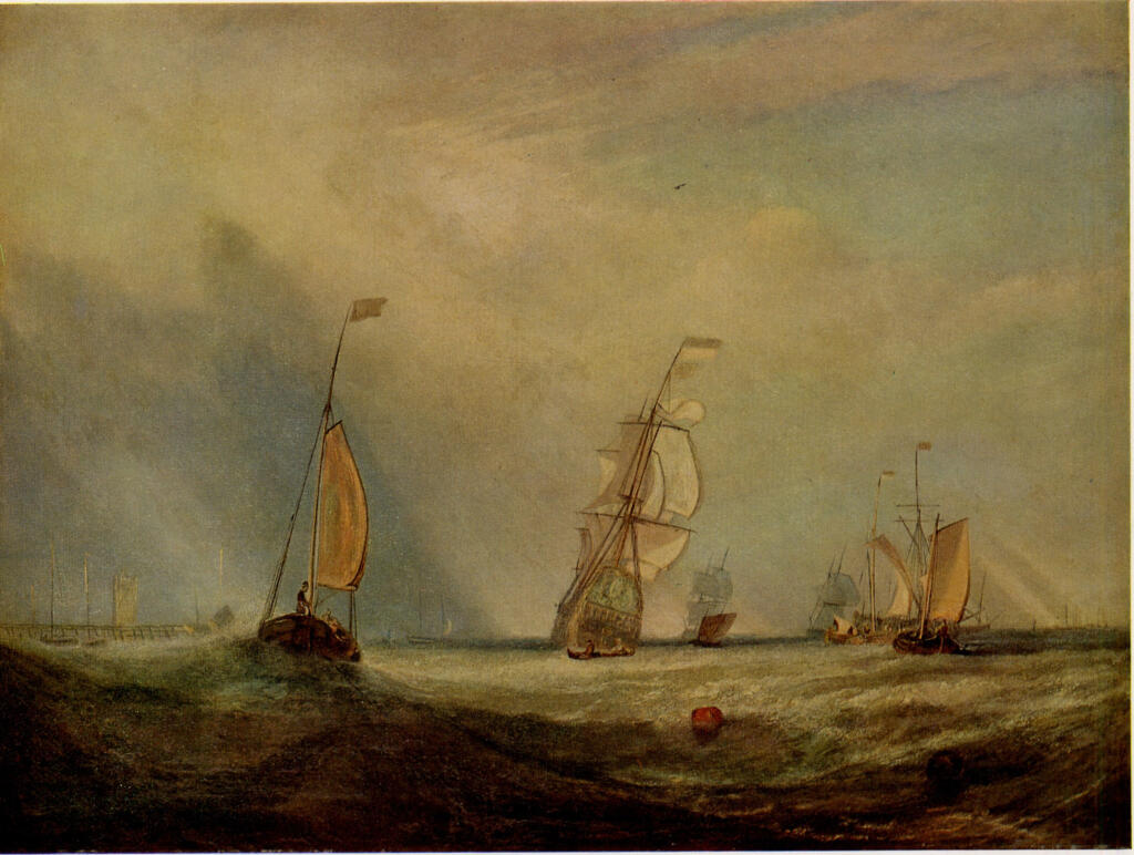 Turner, Joseph Mallord William , Helvoetsluys - The City of Utrecht, A 64 going to sea - , Helvoetsluys - The City of Utrecht, A 64 going to sea - , Helvoetsluys - The City of Utrecht, A 64 going to sea - , Helvoetsluys-The City of Utrecht, A 64 going to sea - , Helvoetsluys-The Cit...