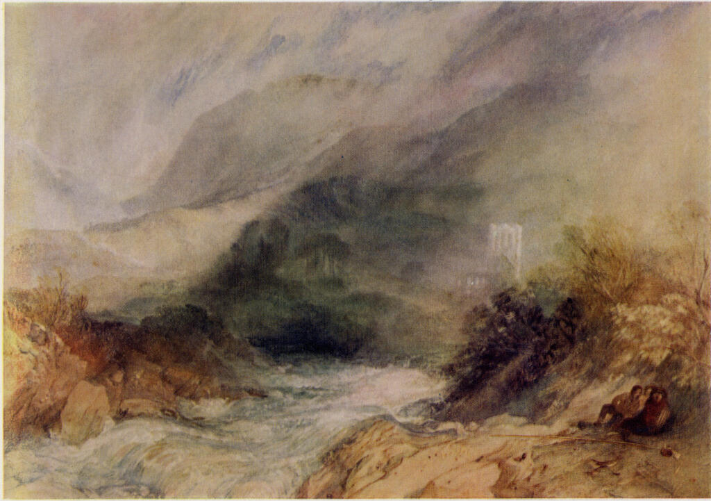 Turner, Joseph Mallord William , Llanthony Abbey, Monmouthshire