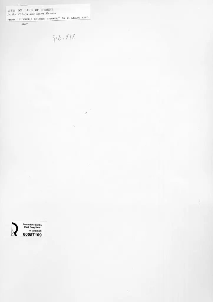 Anonimo , Turner, Joseph Mallord William , retro