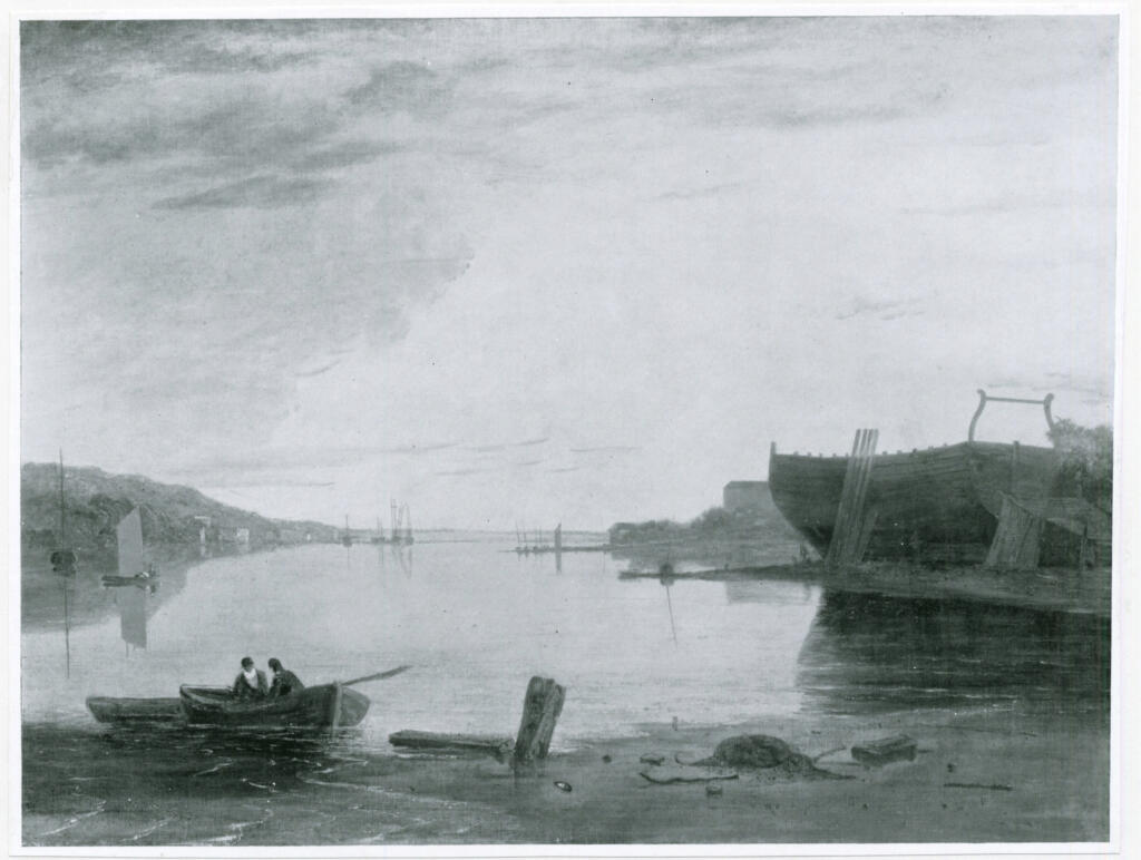 Turner, Joseph Mallord William , The Mouth of the Teign - , The Mouth of the Teign -
