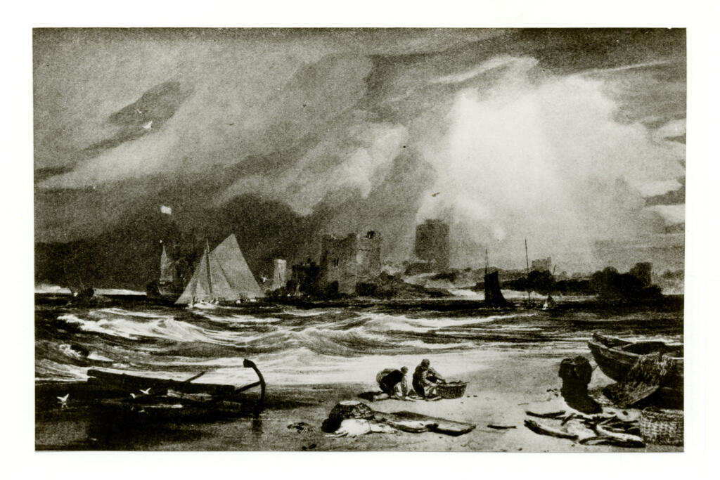 Turner, Joseph Mallord William , Pembroke Castle: Clearing by after a storm -