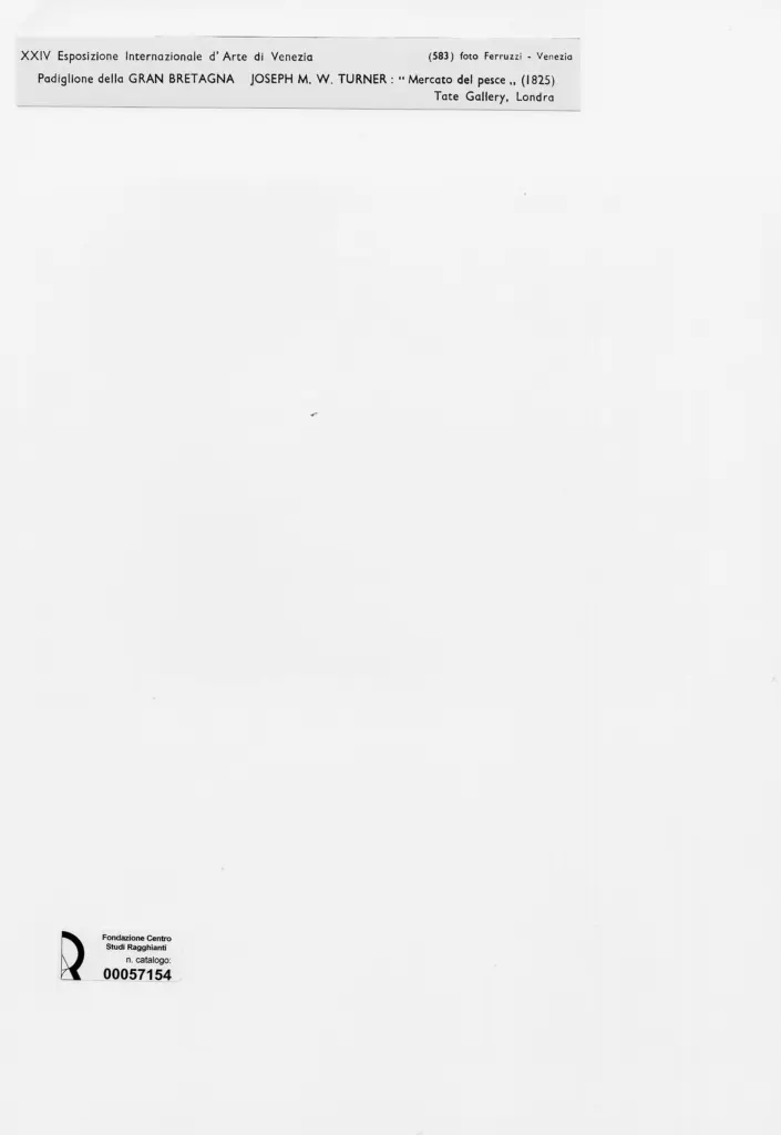 Fotografia Ferruzzi , Turner, Joseph Mallord William - sec. XIX , retro