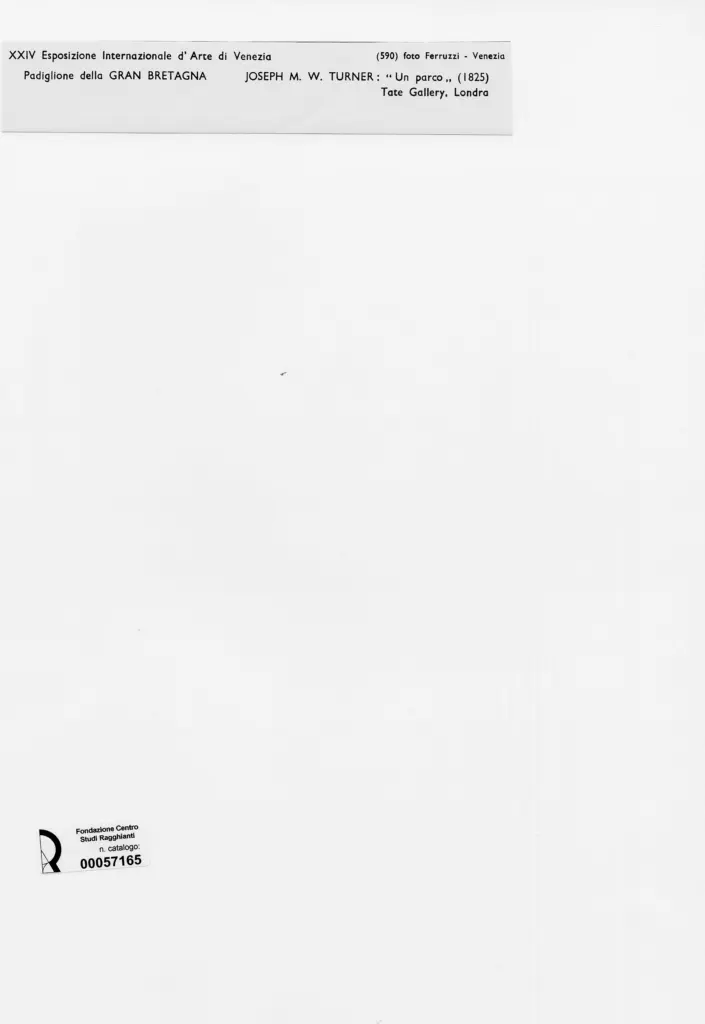 Fotografia Ferruzzi , Turner, Joseph Mallord William - sec XIX , retro