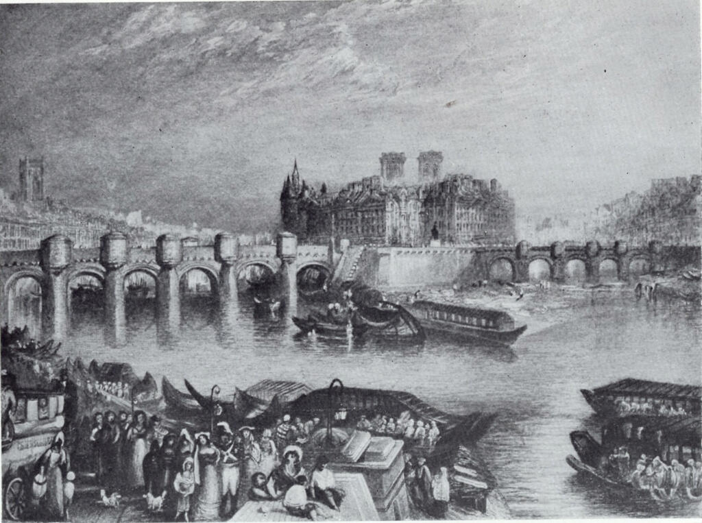 Turner, Joseph Mallord William , Le Pont-Neuf -