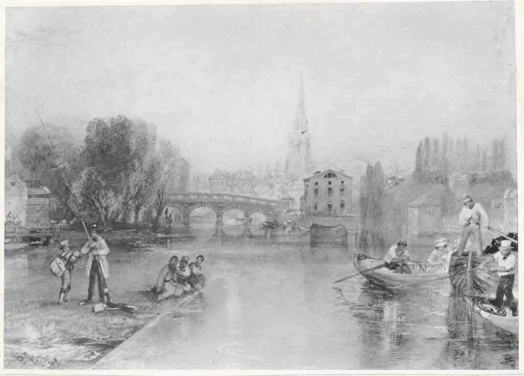 Anonimo , Turner, Joseph Mallord William - sec. XIX - Bedford , fronte