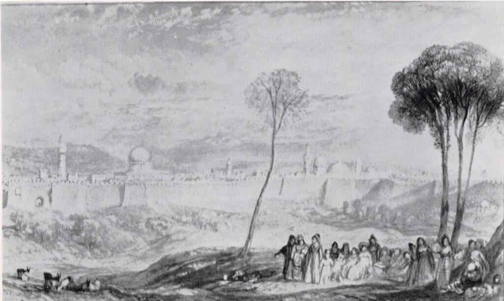Turner, Joseph Mallord William , Jerusalem, the North West View