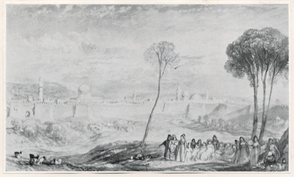 Turner, Joseph Mallord William , Jerusalem, the North West View