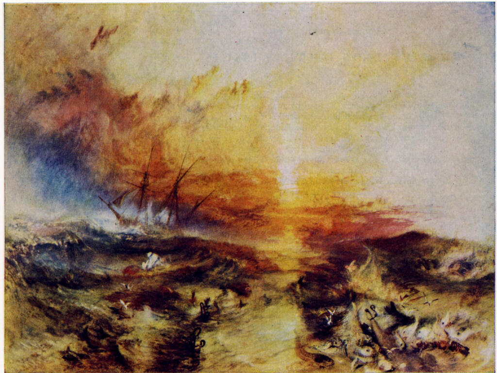Turner, Joseph Mallord William , La nave degli schiavi -