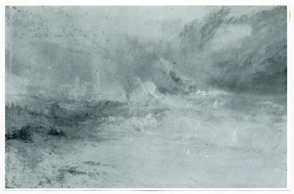 Anonimo , Turner, Joseph Mallord William - sec. XIX , fronte