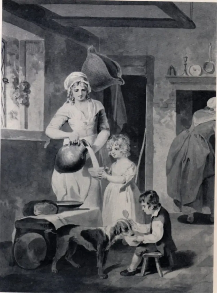 Wheatley, Francis , The school door