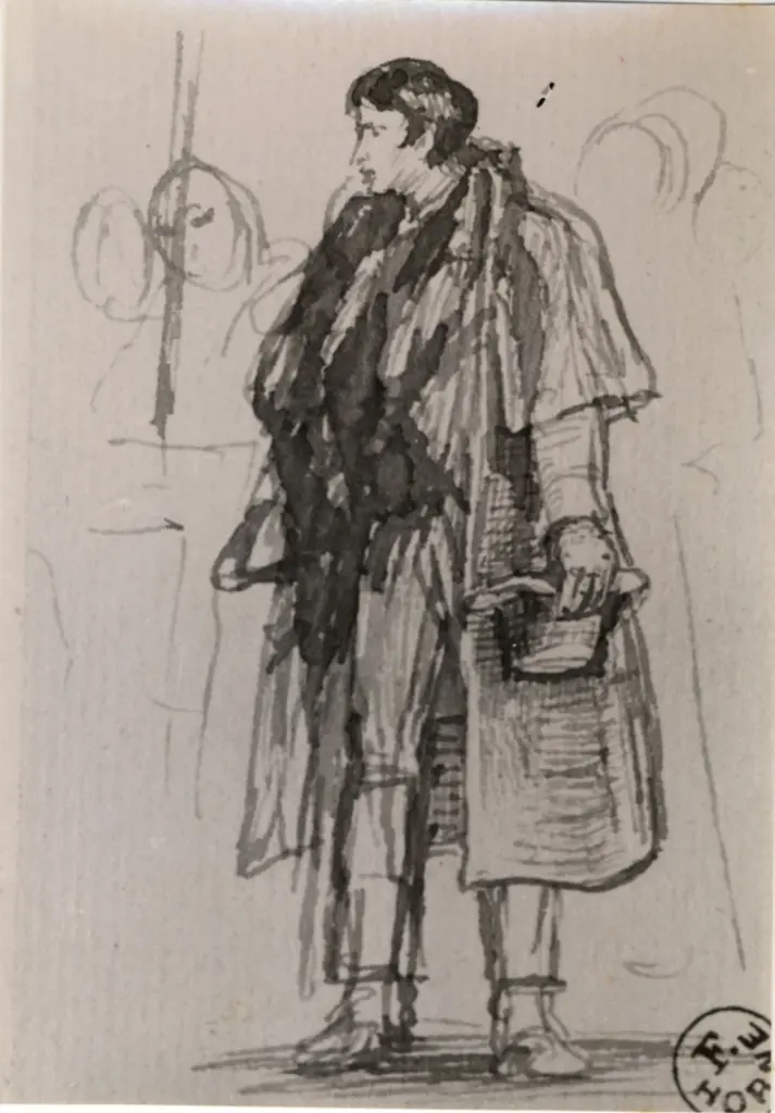 Anonimo , Wilkie, David - sec. XVIII/ XIX - Il foglio scacciato , fronte