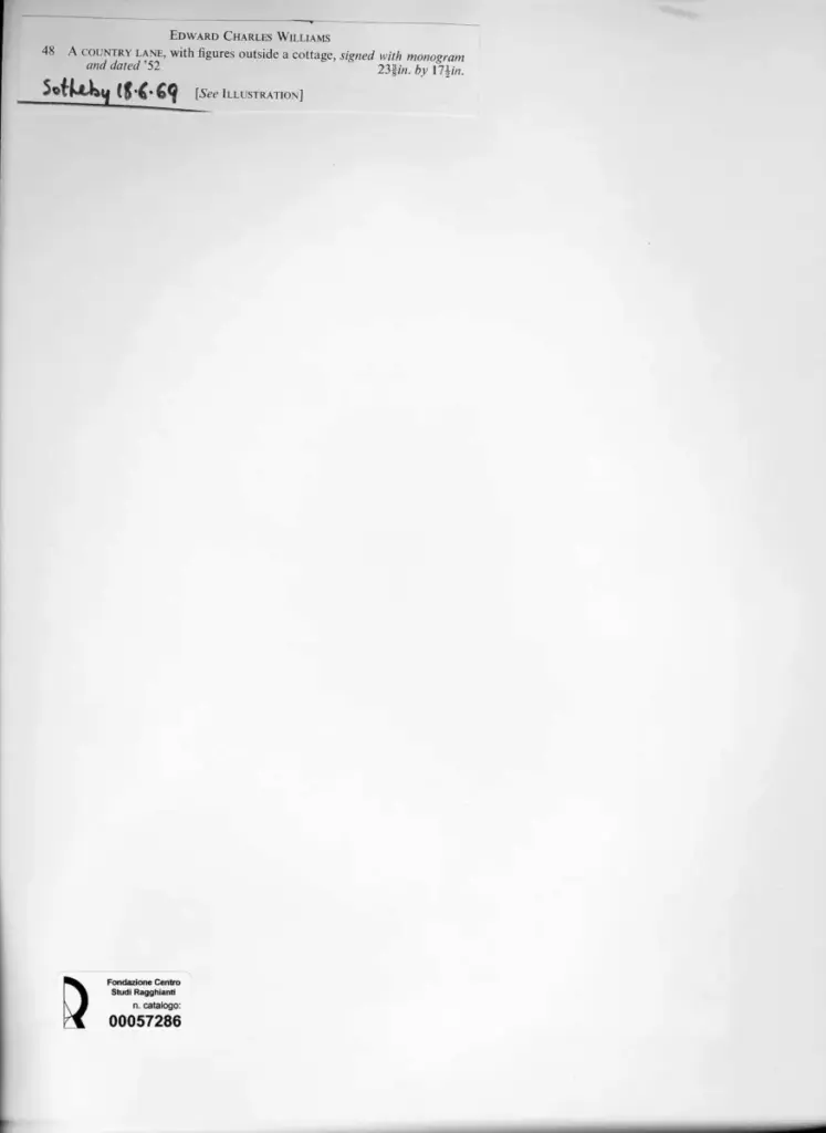 Williams, Edward Charles - sec. XIX , retro