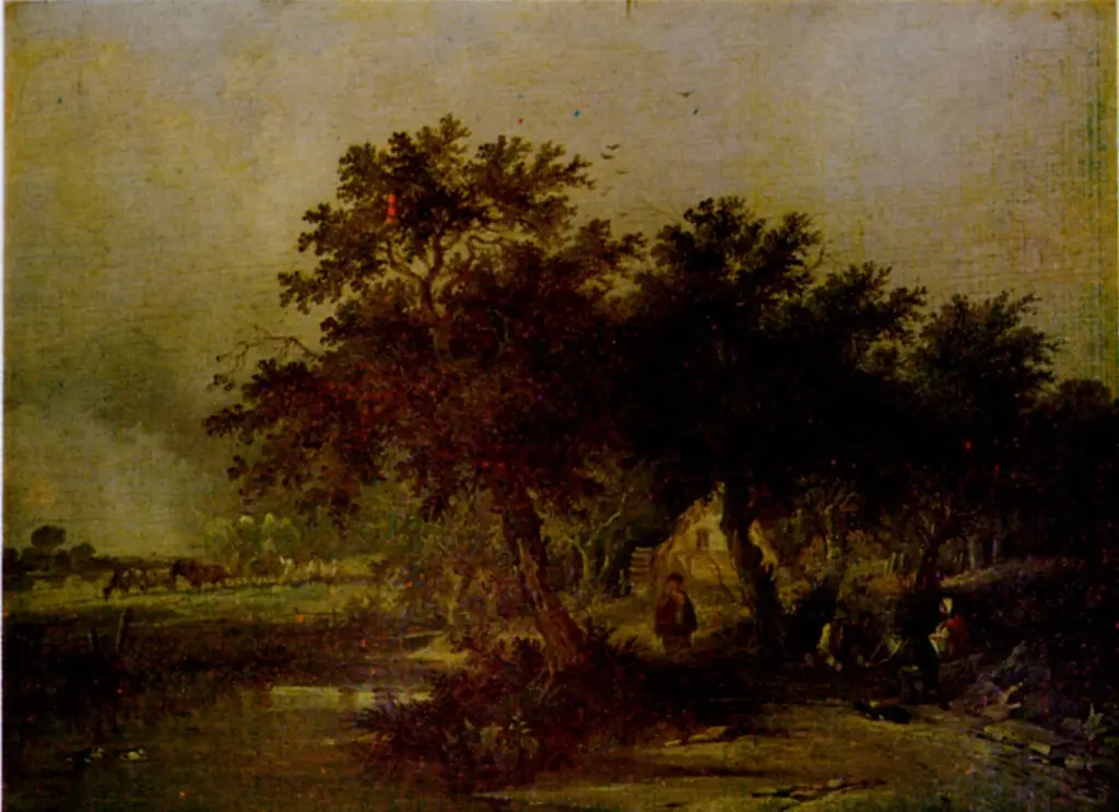 Williams, Edward Charles , A country scene