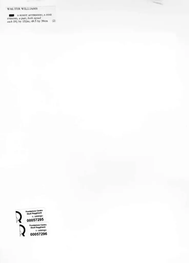 Anonimo , Williams, Walter - sec. XIX/ XX - A sunny afternoon , retro