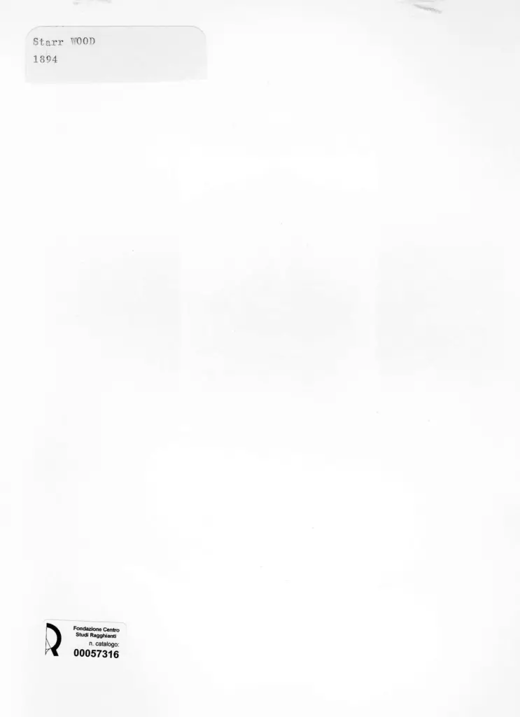 Anonimo , Wood, Starr - sec. XIX - Dal barbiere , retro