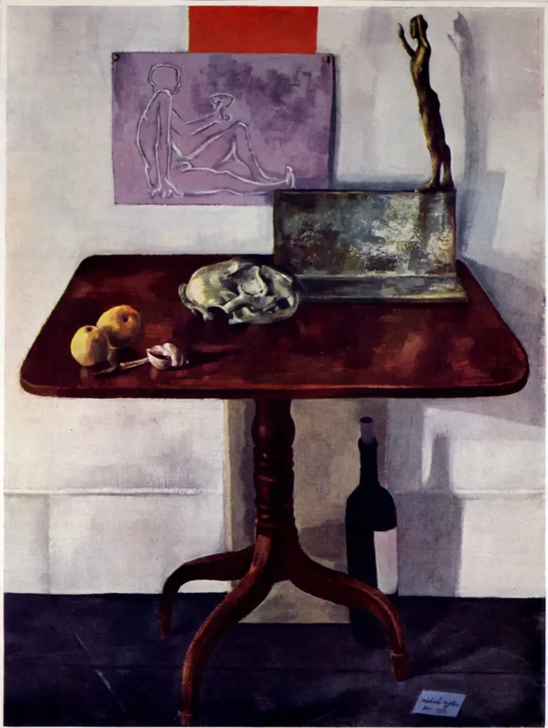 Ayrton, Michael , Skull and sculpture