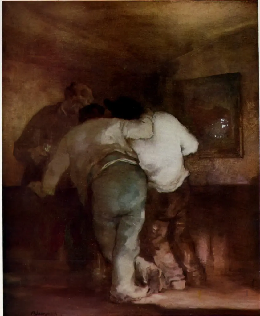 Anonimo , Blampied, Edmund - sec. XIX/ XX - La goutte , fronte