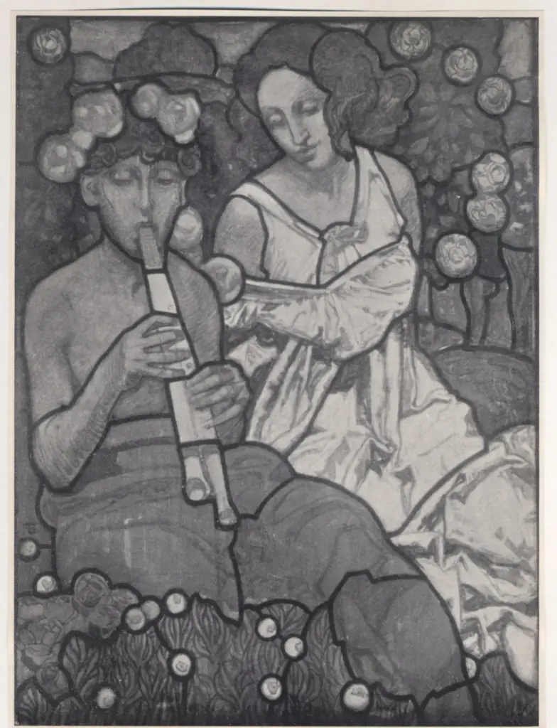 Brangwyn, Frank , Design for stained glass