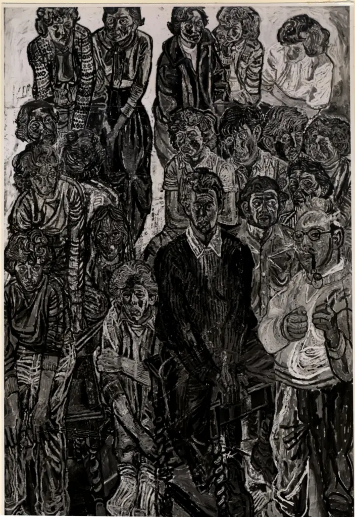 bratby, John - sec. XX , fronte