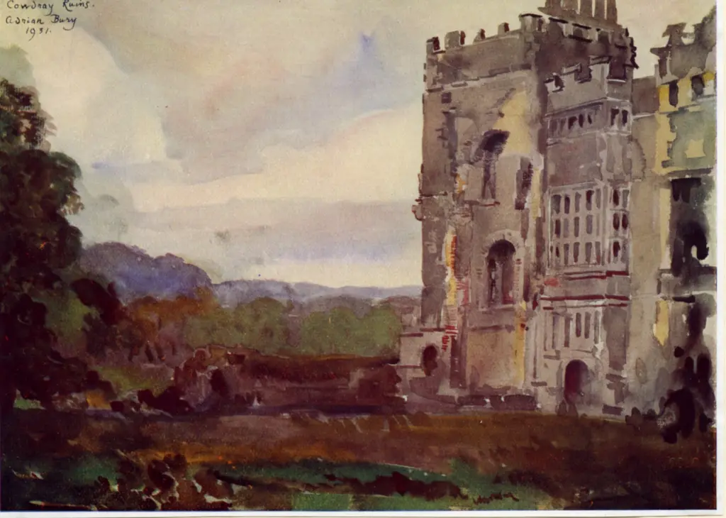 Bury, Adrian , Cowdray Ruins -