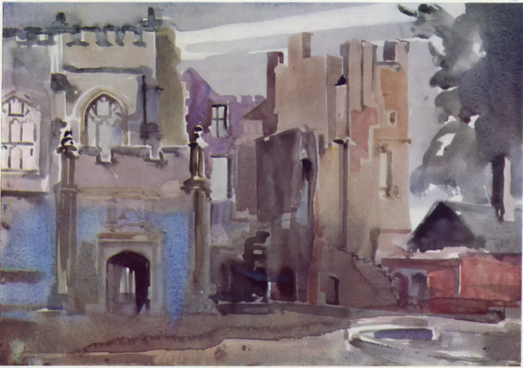 Bury, Adrian , Cowdray Ruins -