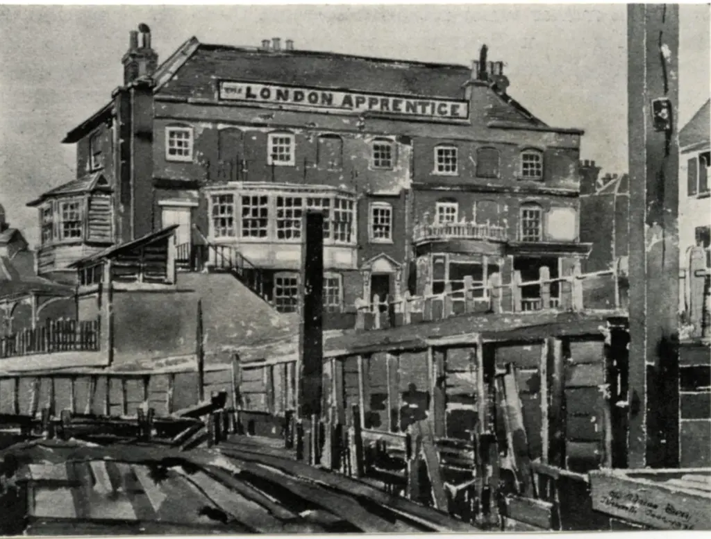 Anonimo , Bury, Adrian - sec. XX - The London Apprentice, Old Isleworth , fronte