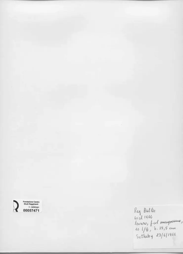 Anonimo , Butler, Reg - sec. XX - Girl , retro