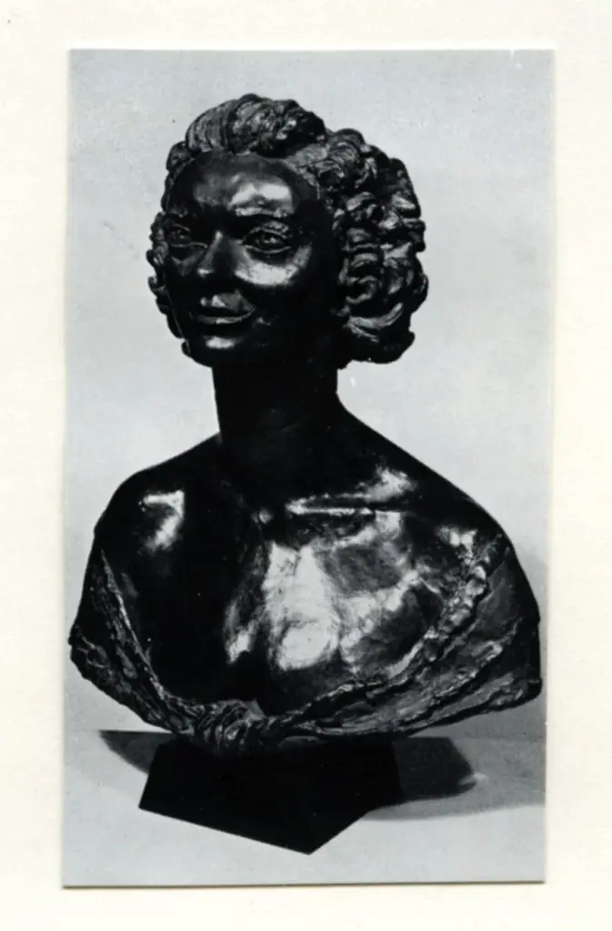 Anonimo , Epstein, Jacob - sec. XX - Anna Neagle , fronte