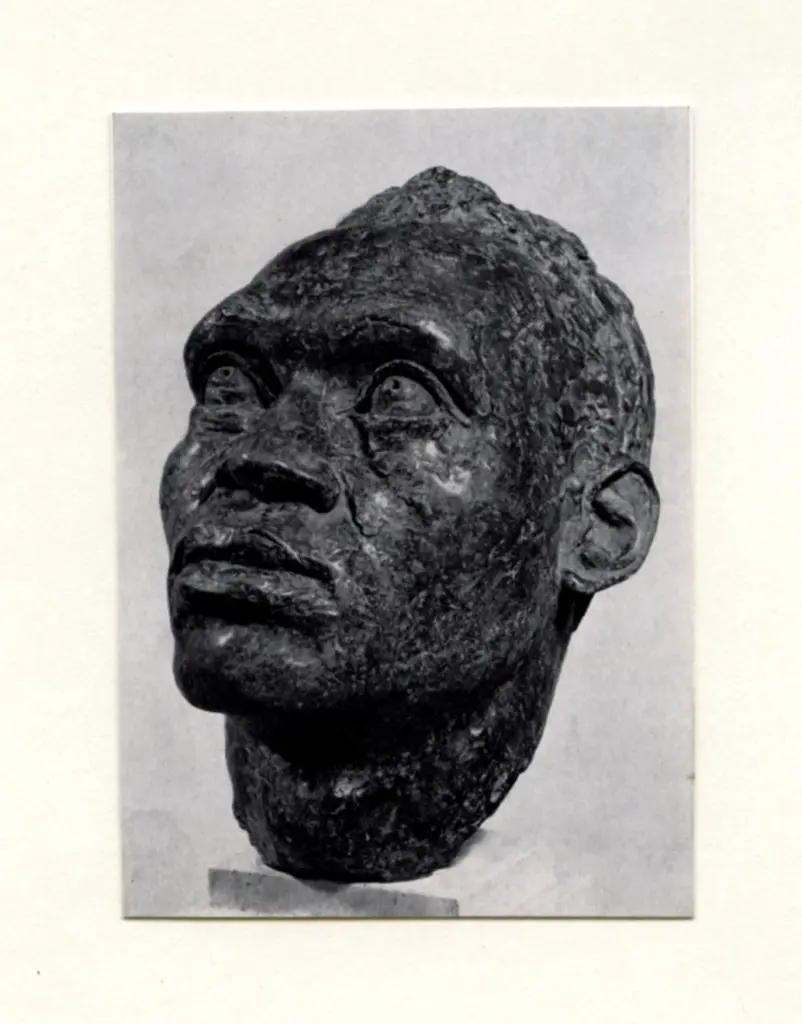 Anonimo , Epstein, Jacob - sec. XX - Paul Robeson , fronte