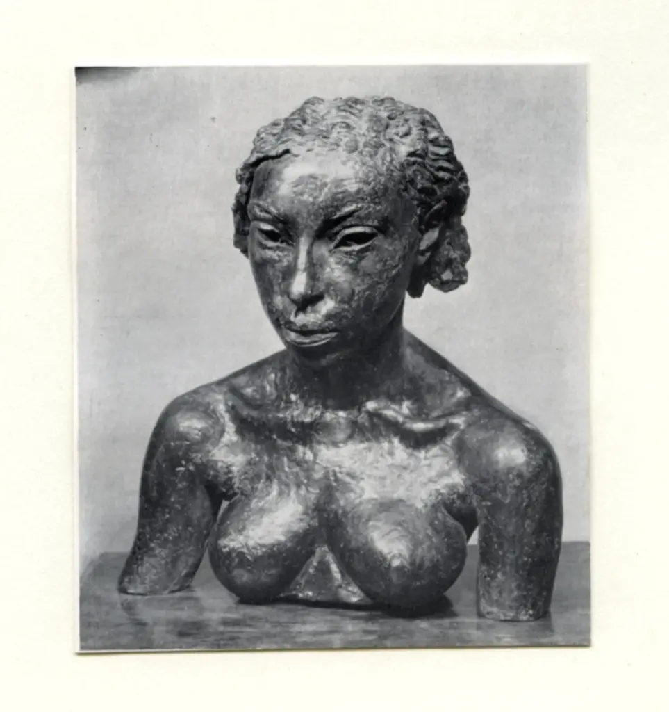 Anonimo , Epstein, Jacob - sec. XX - Lydia , fronte